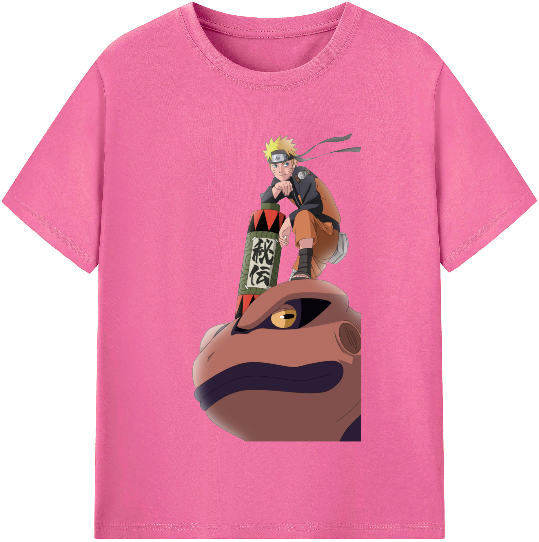（画像用） NARUTO -ナルト- うずまき ナルト Uzumaki Naruto レディースカジュアルプリントTシャツ（綿100％）